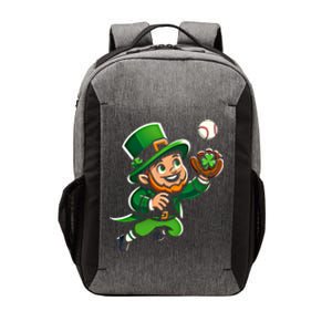 Baseball Leprechauns Catcher Saint PaddyS Shamrock Irish Cool Gift Vector Backpack