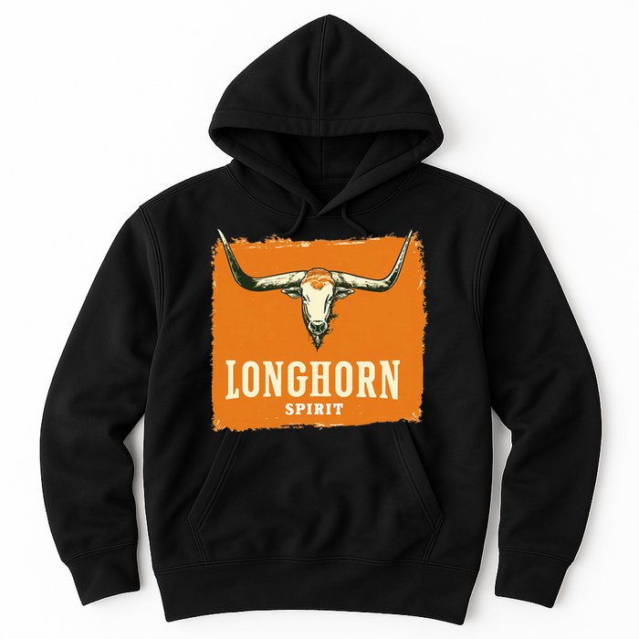 Beautiful Longhorn Costume For Texan Spirit Fans Hoodie