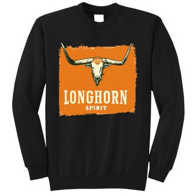 Beautiful Longhorn Costume For Texan Spirit Fans Sweatshirt