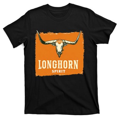 Beautiful Longhorn Costume For Texan Spirit Fans T-Shirt