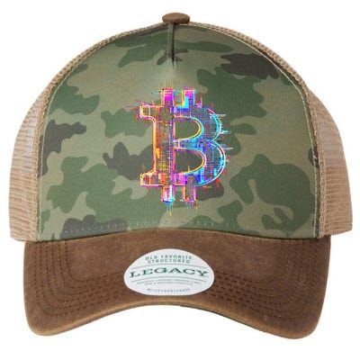 Bitcoin Logo Crypto Trader Investor Cryptocurrency Btc Legacy Tie Dye Trucker Hat