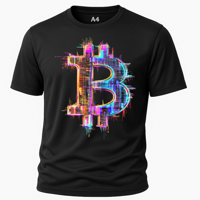 Bitcoin Logo Crypto Trader Investor Cryptocurrency Btc Performance Shirt