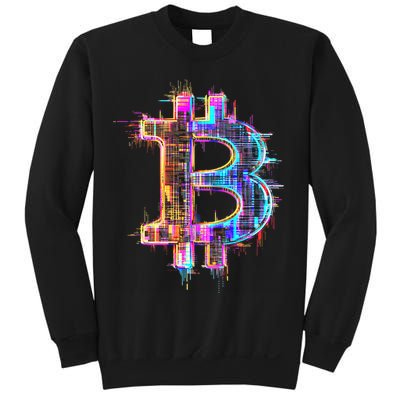 Bitcoin Logo Crypto Trader Investor Cryptocurrency Btc Sweatshirt