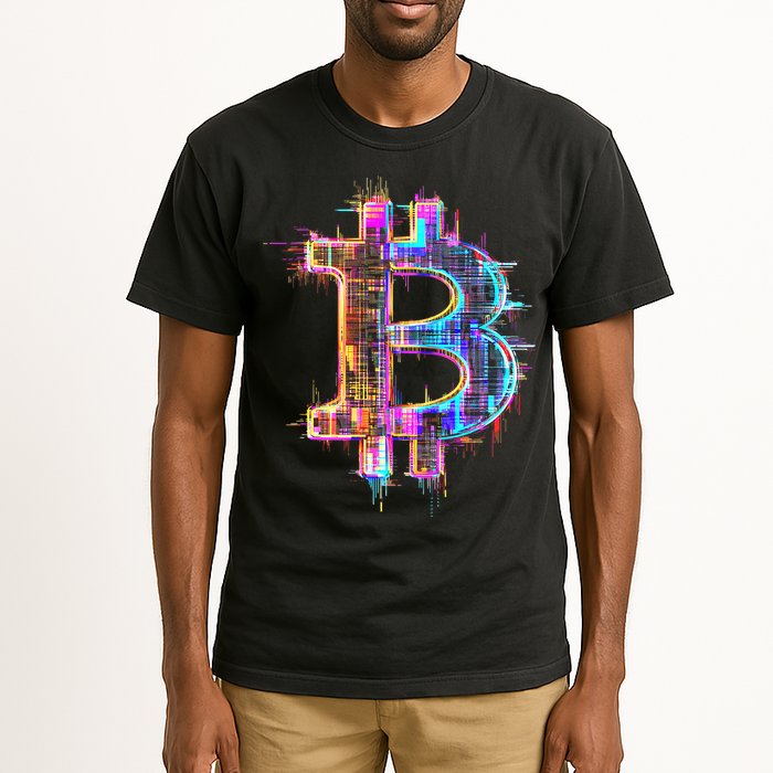 Bitcoin Logo Crypto Trader Investor Cryptocurrency Btc Tall T-Shirt