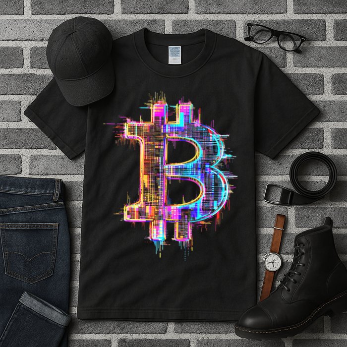 Bitcoin Logo Crypto Trader Investor Cryptocurrency Btc Tall T-Shirt
