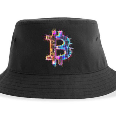 Bitcoin Logo Crypto Trader Investor Cryptocurrency Btc Sustainable Bucket Hat