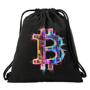 Bitcoin Logo Crypto Trader Investor Cryptocurrency Btc Drawstring Bag