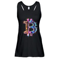 Bitcoin Logo Crypto Trader Investor Cryptocurrency Btc Ladies Essential Flowy Tank