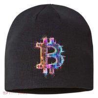 Bitcoin Logo Crypto Trader Investor Cryptocurrency Btc Sustainable Beanie