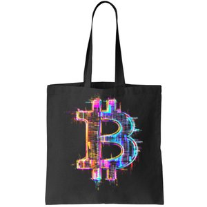 Bitcoin Logo Crypto Trader Investor Cryptocurrency Btc Tote Bag