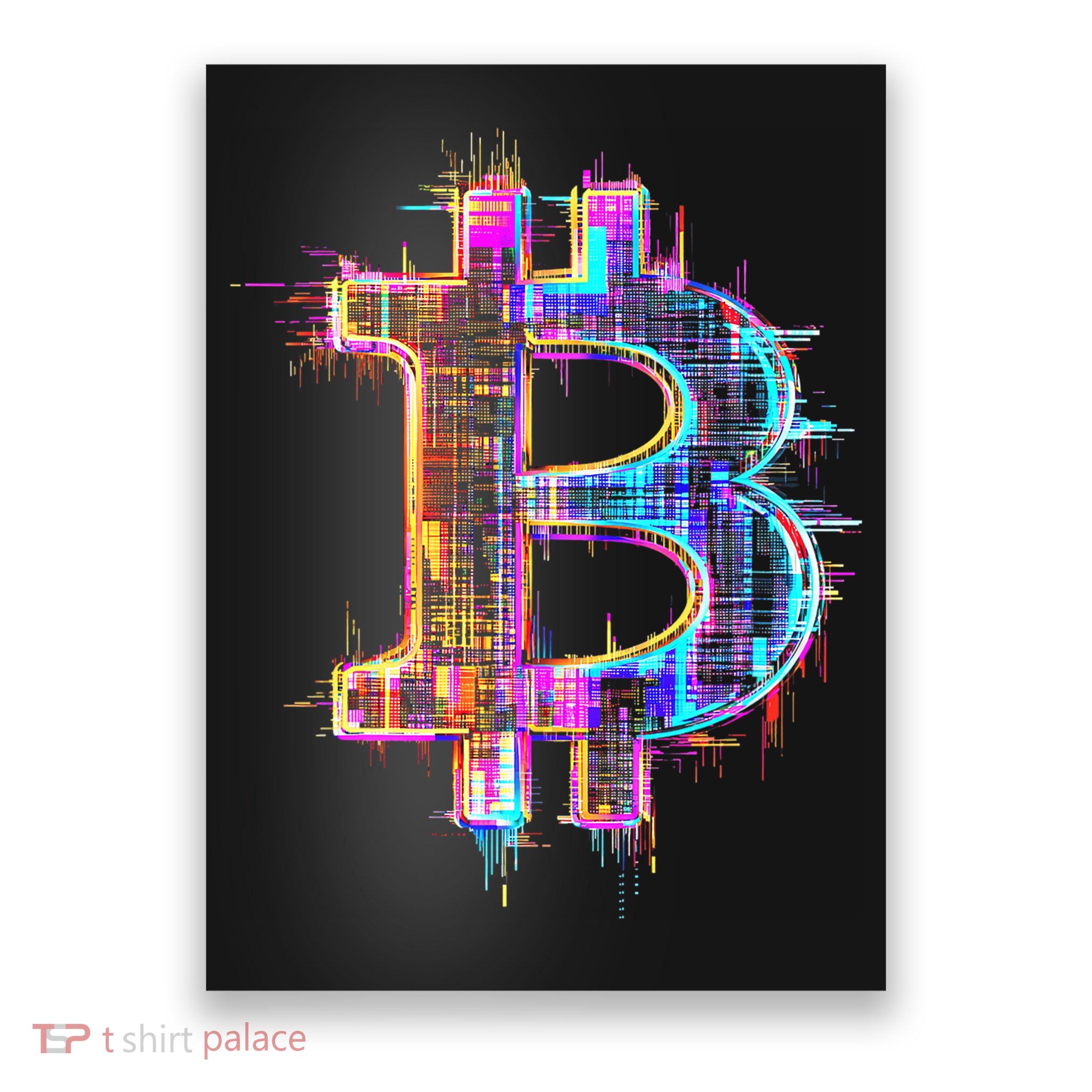 Bitcoin Logo Crypto Trader Investor Cryptocurrency Btc Poster
