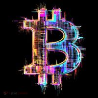 Bitcoin Logo Crypto Trader Investor Cryptocurrency Btc Poster