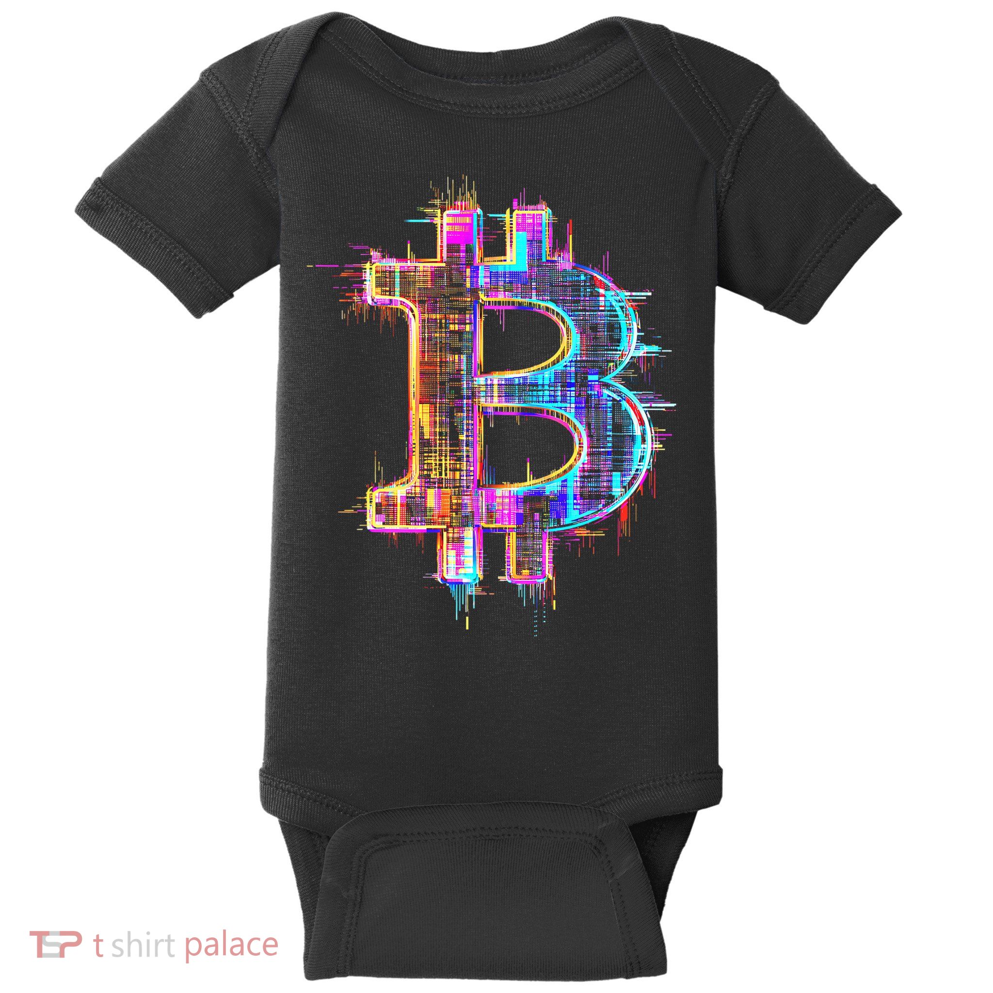 Bitcoin Logo Crypto Trader Investor Cryptocurrency Btc Baby Bodysuit
