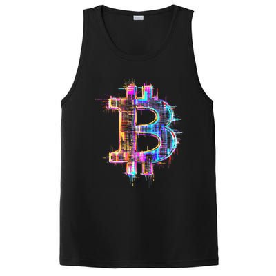 Bitcoin Logo Crypto Trader Investor Cryptocurrency Btc PosiCharge Competitor Tank