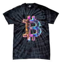 Bitcoin Logo Crypto Trader Investor Cryptocurrency Btc Tie-Dye T-Shirt