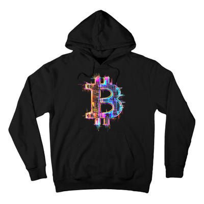 Bitcoin Logo Crypto Trader Investor Cryptocurrency Btc Tall Hoodie