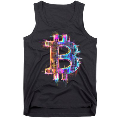 Bitcoin Logo Crypto Trader Investor Cryptocurrency Btc Tank Top