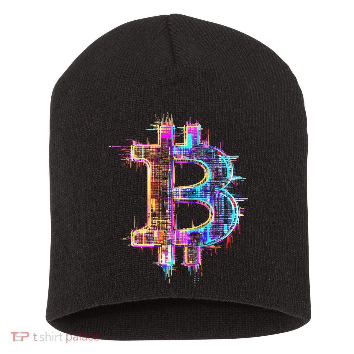 Bitcoin Logo Crypto Trader Investor Cryptocurrency Btc Short Acrylic Beanie