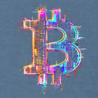 Bitcoin Logo Crypto Trader Investor Cryptocurrency Btc Garment-Dyed Sweatshirt