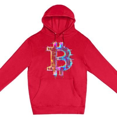 Bitcoin Logo Crypto Trader Investor Cryptocurrency Btc Premium Pullover Hoodie