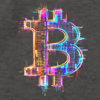 Bitcoin Logo Crypto Trader Investor Cryptocurrency Btc Vector Backpack