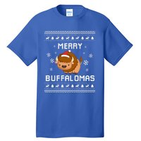 Buffalo Lover Christmas Ugly Xmas Buffalo Sweater Bison Gift Tall T-Shirt