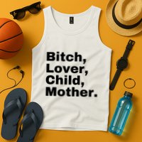 Bitch Lover Child Mother Tank Top