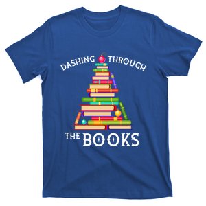 Book Lover Christmas Tree Funny Holiday Reading Gift T-Shirt