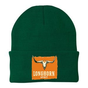 Beautiful Longhorn Costume For Texan Spirit Fans Knit Cap Winter Beanie