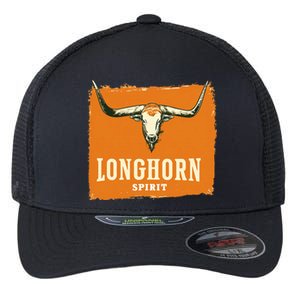 Beautiful Longhorn Costume For Texan Spirit Fans Flexfit Unipanel Trucker Cap