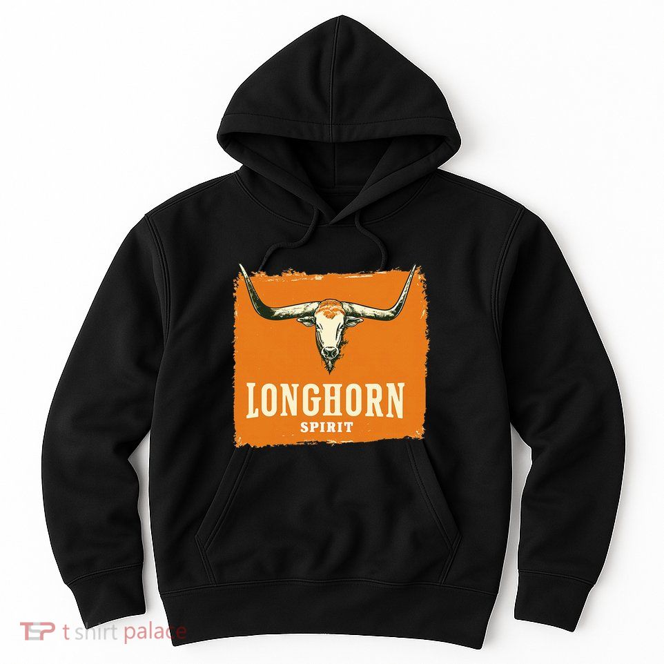 Beautiful Longhorn Costume For Texan Spirit Fans Hoodie