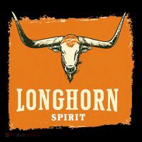Beautiful Longhorn Costume For Texan Spirit Fans Tall T-Shirt