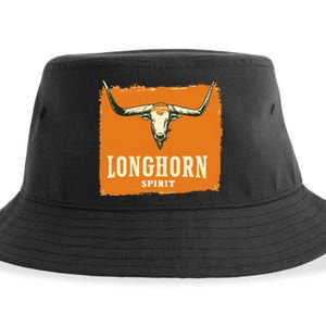 Beautiful Longhorn Costume For Texan Spirit Fans Sustainable Bucket Hat