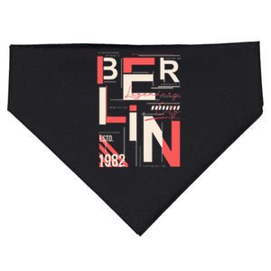 Berlin Legendary City 1982 USA-Made Doggie Bandana