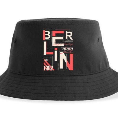 Berlin Legendary City 1982 Sustainable Bucket Hat