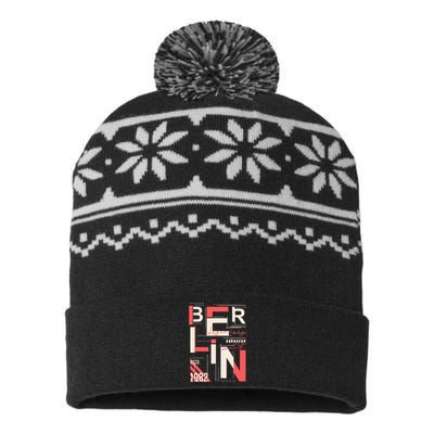 Berlin Legendary City 1982 USA-Made Snowflake Beanie