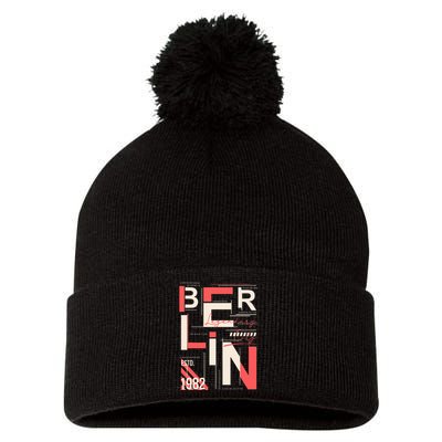 Berlin Legendary City 1982 Pom Pom 12in Knit Beanie