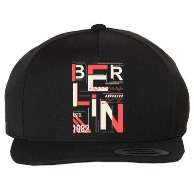 Berlin Legendary City 1982 Wool Snapback Cap