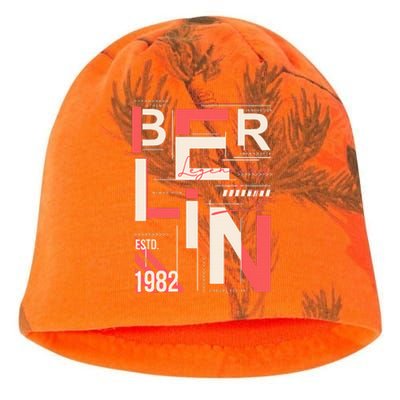 Berlin Legendary City 1982 Kati - Camo Knit Beanie