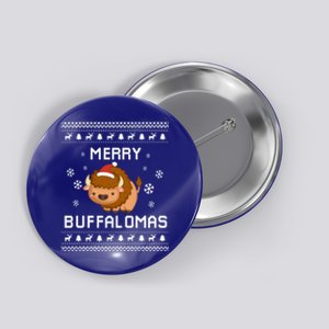 Buffalo Lover Christmas Ugly Xmas Buffalo Sweater Bison Gift Great Gift Button