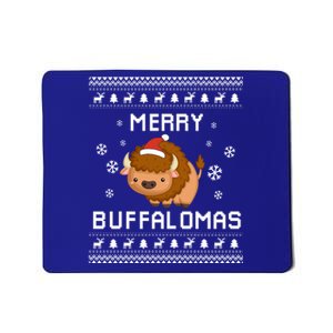 Buffalo Lover Christmas Ugly Xmas Buffalo Sweater Bison Gift Great Gift Mousepad