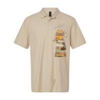 Book Lover Cat Reading Book Cats & Ladders For Education Day Softstyle Adult Sport Polo