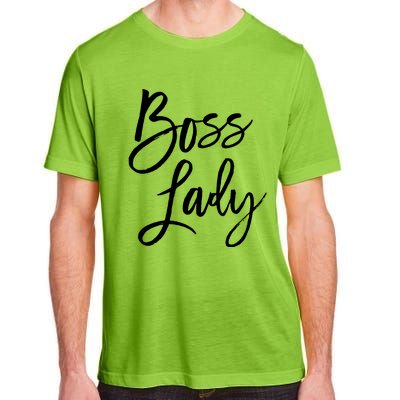 Boss Lady Cutes Trendy For Bosses Day Adult ChromaSoft Performance T-Shirt