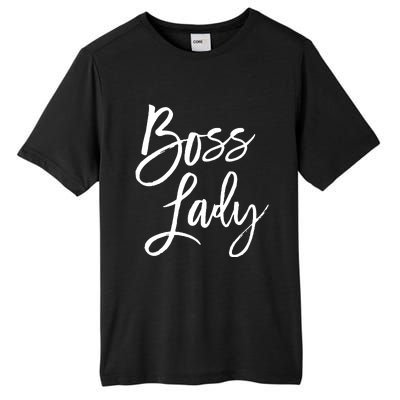 Boss Lady Cutes Trendy For Bosses Day Tall Fusion ChromaSoft Performance T-Shirt