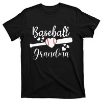 Baseball Lover Cute Baseball Grandma T-Shirt