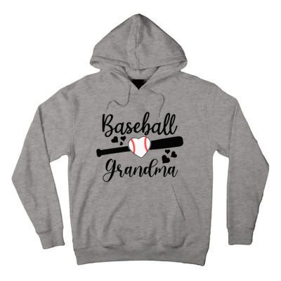 Baseball Lover Cute Baseball Grandma Tall Hoodie