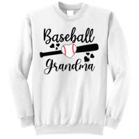 Baseball Lover Cute Baseball Grandma Sweatshirt