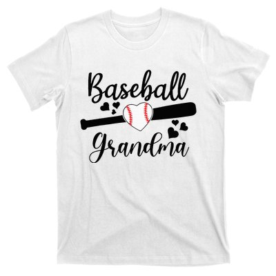 Baseball Lover Cute Baseball Grandma T-Shirt