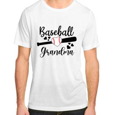 Baseball Lover Cute Baseball Grandma Adult ChromaSoft Performance T-Shirt