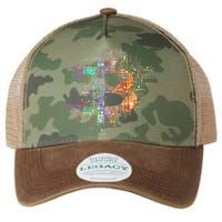Bitcoin Logo Crypto Trader Investor Cryptocurrency Btc Legacy Tie Dye Trucker Hat